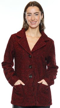 Papa - CR4806 - Jacket - Red - The Coach Pyramids
