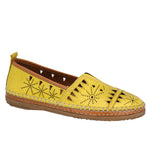 Shoe Max Spring/Summer 2024-S24-Emily Everly Leather Shoes-Yellow - The Coach Pyramids