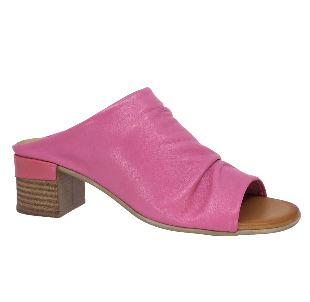 Shoe Max Spring/Summer 2024-S24-Gia 06 Everly Leather Shoes-Pink - The Coach Pyramids