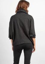 Habitat Fall/Winter 2023-H47810-Poncho-Black - The Coach Pyramids