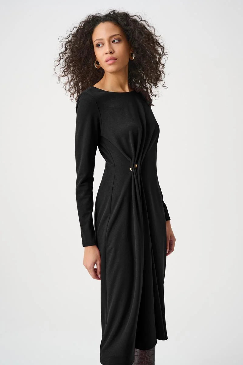 Joseph Ribkoff Fall 2026-263178-11-Dress-Black - The Coach Pyramids