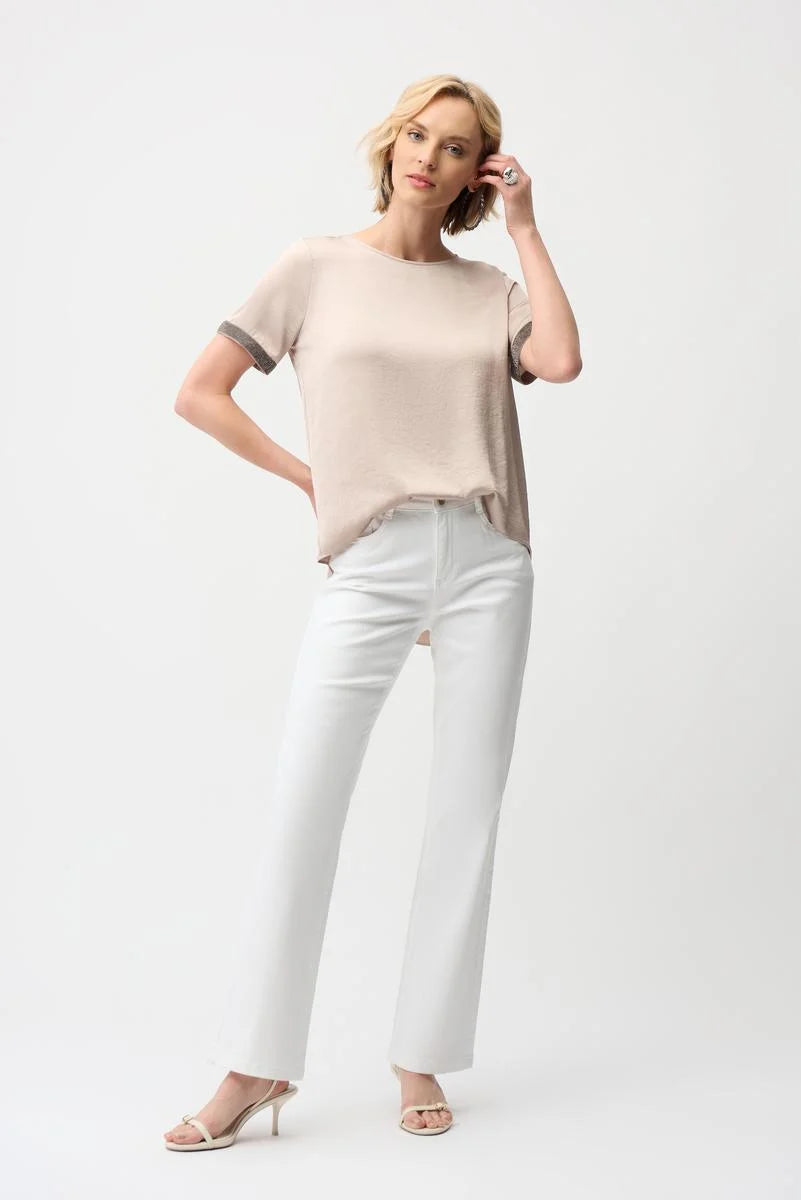 Joseph Ribkoff Fall 2026-261116-4370-Tunic-Parchment - The Coach Pyramids
