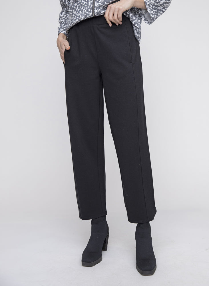 Habitat Fall 2024-L120223F4- Straight Pocket Pant-Black