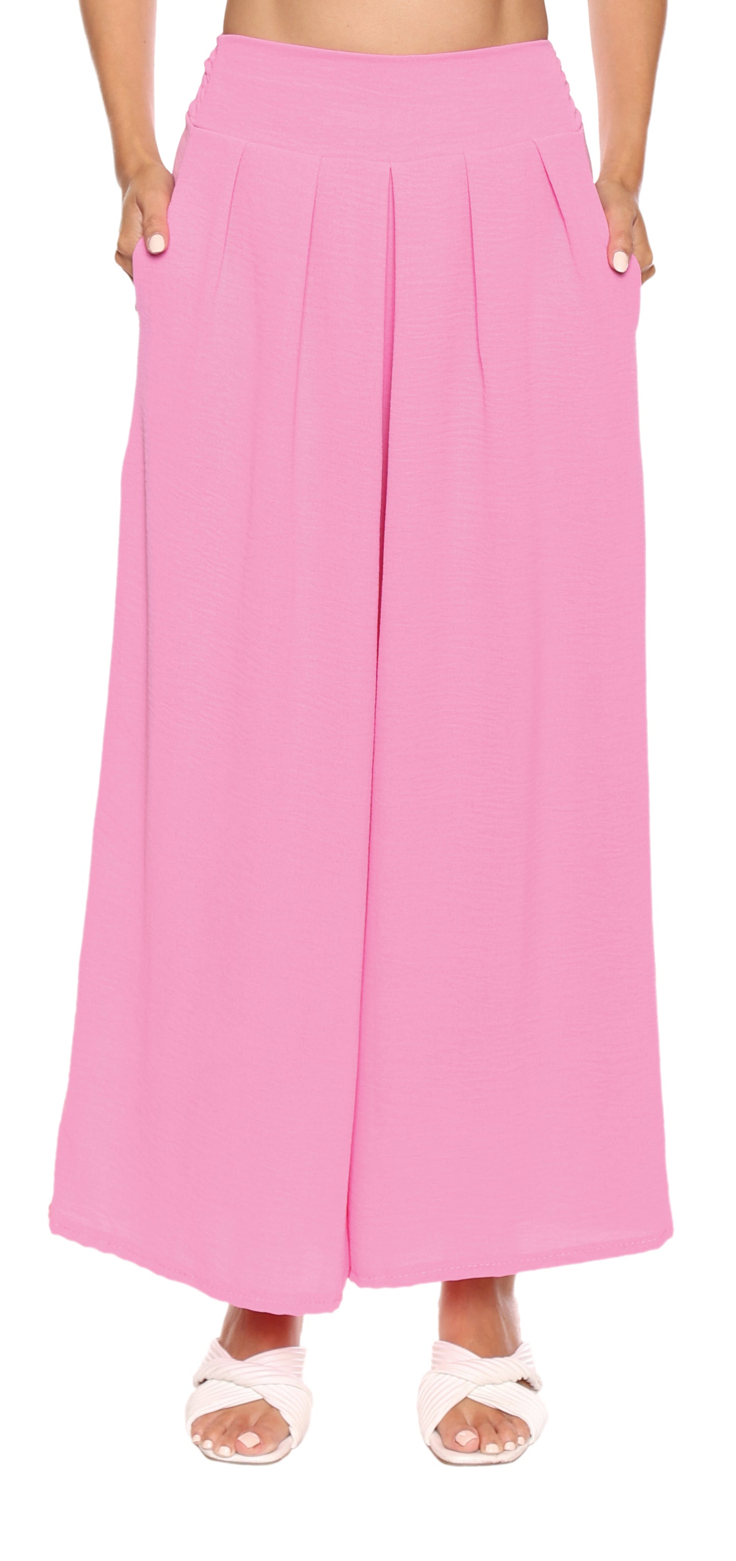 Papa Fashions Spring 2025-L5328-Pant-Pink - The Coach Pyramids