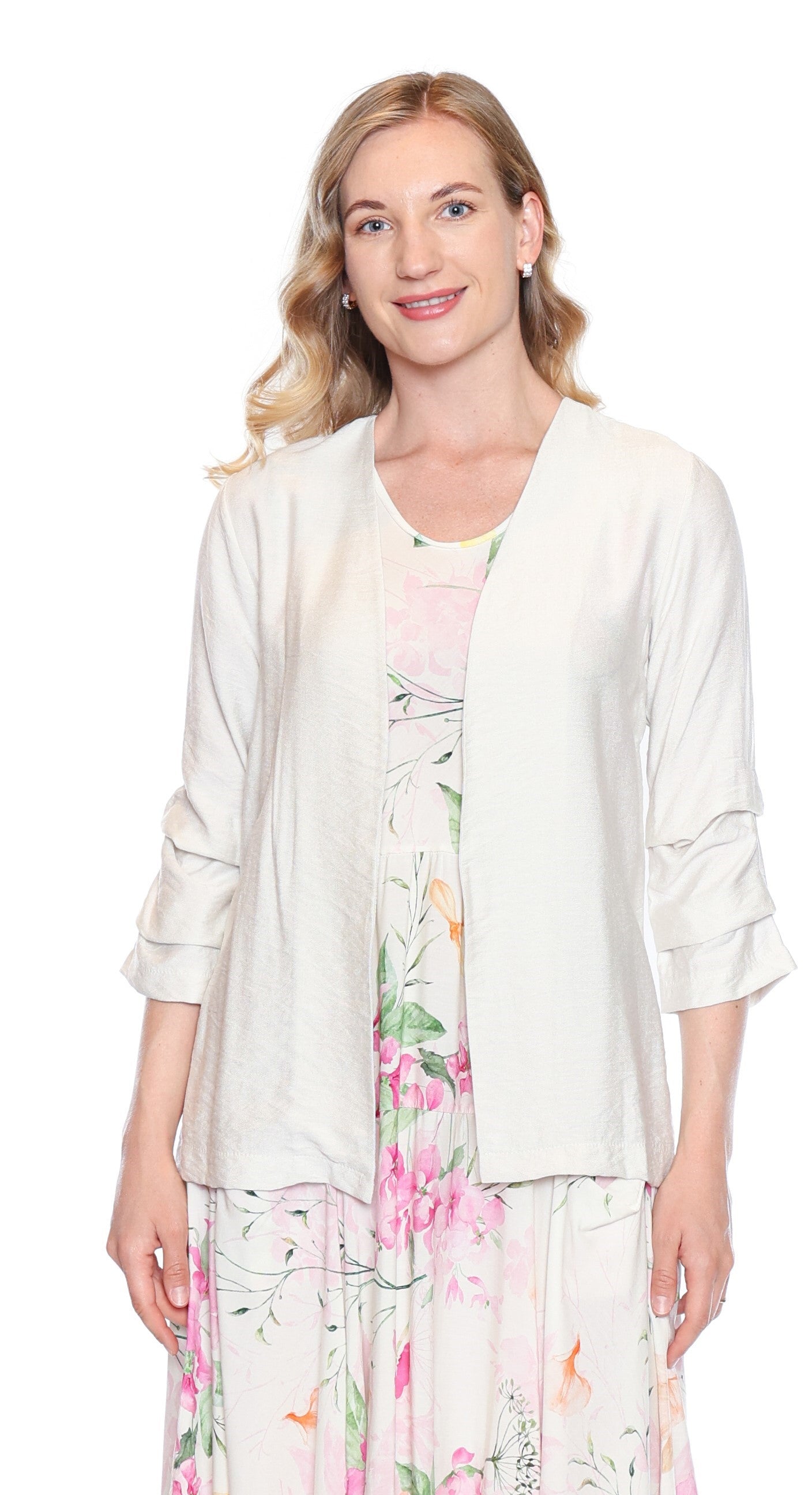 Sorella Drape Sleeve Cardigan-Black L5939 - The Coach Pyramids