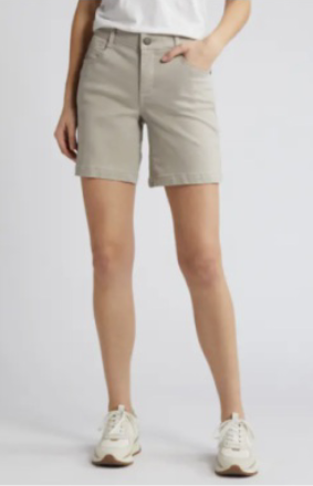 Habitat Spring 2024-L8190VMX2-Stretch Twill Short-Flax - The Coach Pyramids
