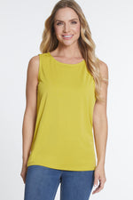 Habitat Fall 2024-M34103TM- Scoop NK Tank Top-Citron