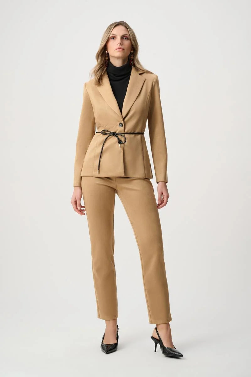 Joseph Ribkoff Fall 2026-263060-4463-Pant-Mink - The Coach Pyramids