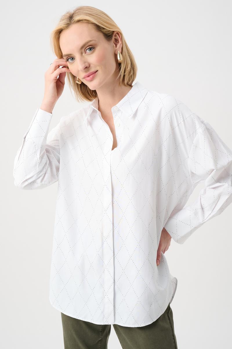 Joseph Ribkoff Fall 2026-263922-1761-Blouse-Vanilla - The Coach Pyramids