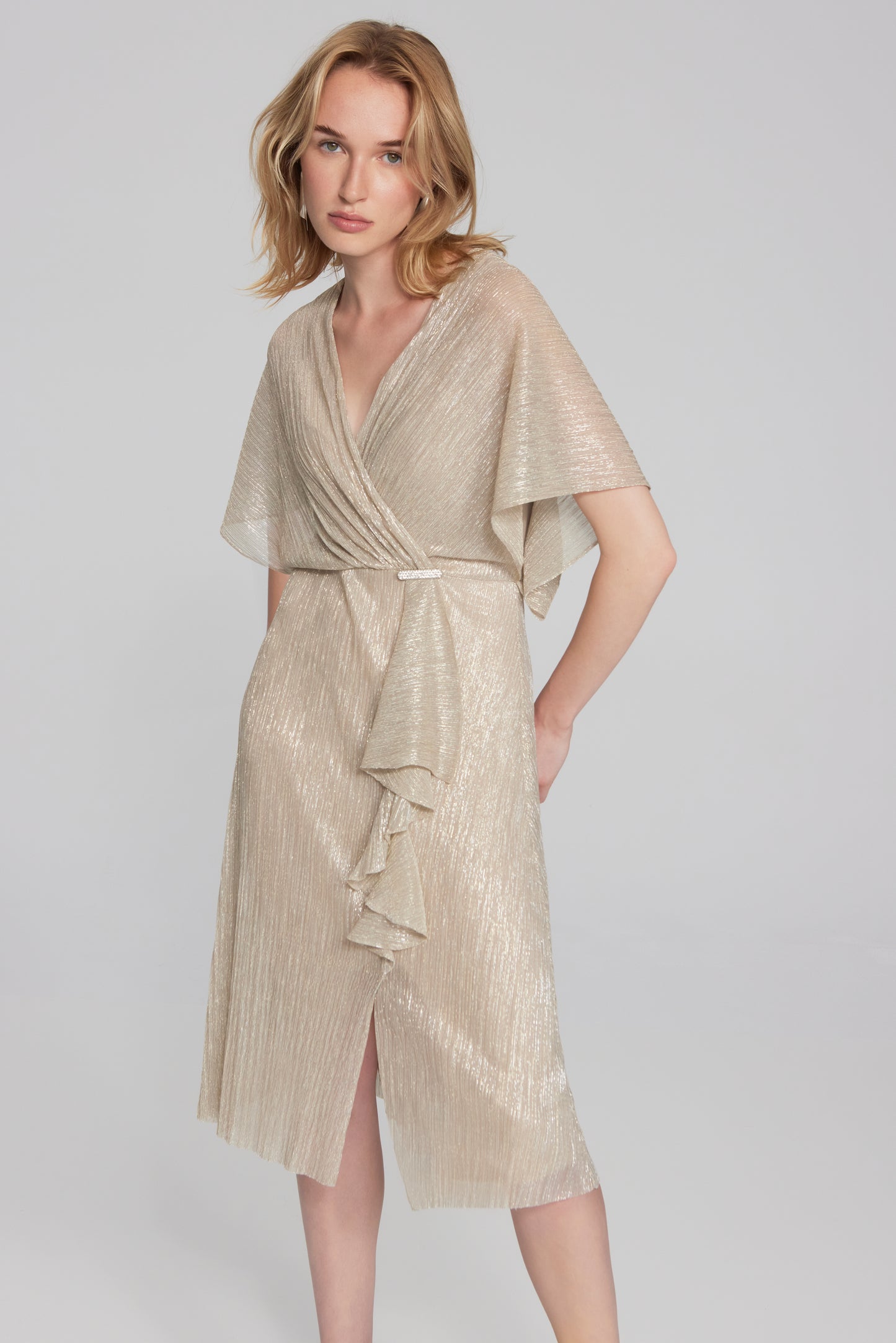 Joseph Ribkoff Spring  2024 -241714-Dress-Navy - The Coach Pyramids