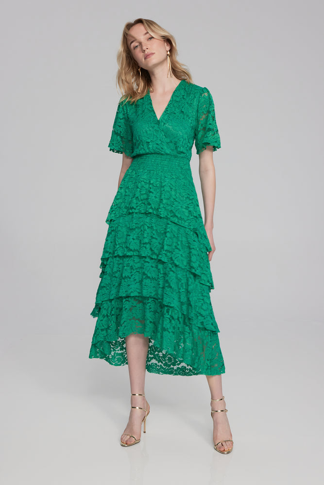 Joseph Ribkoff Gold Leaf Dress ⋆ Colmers Hill Fashion