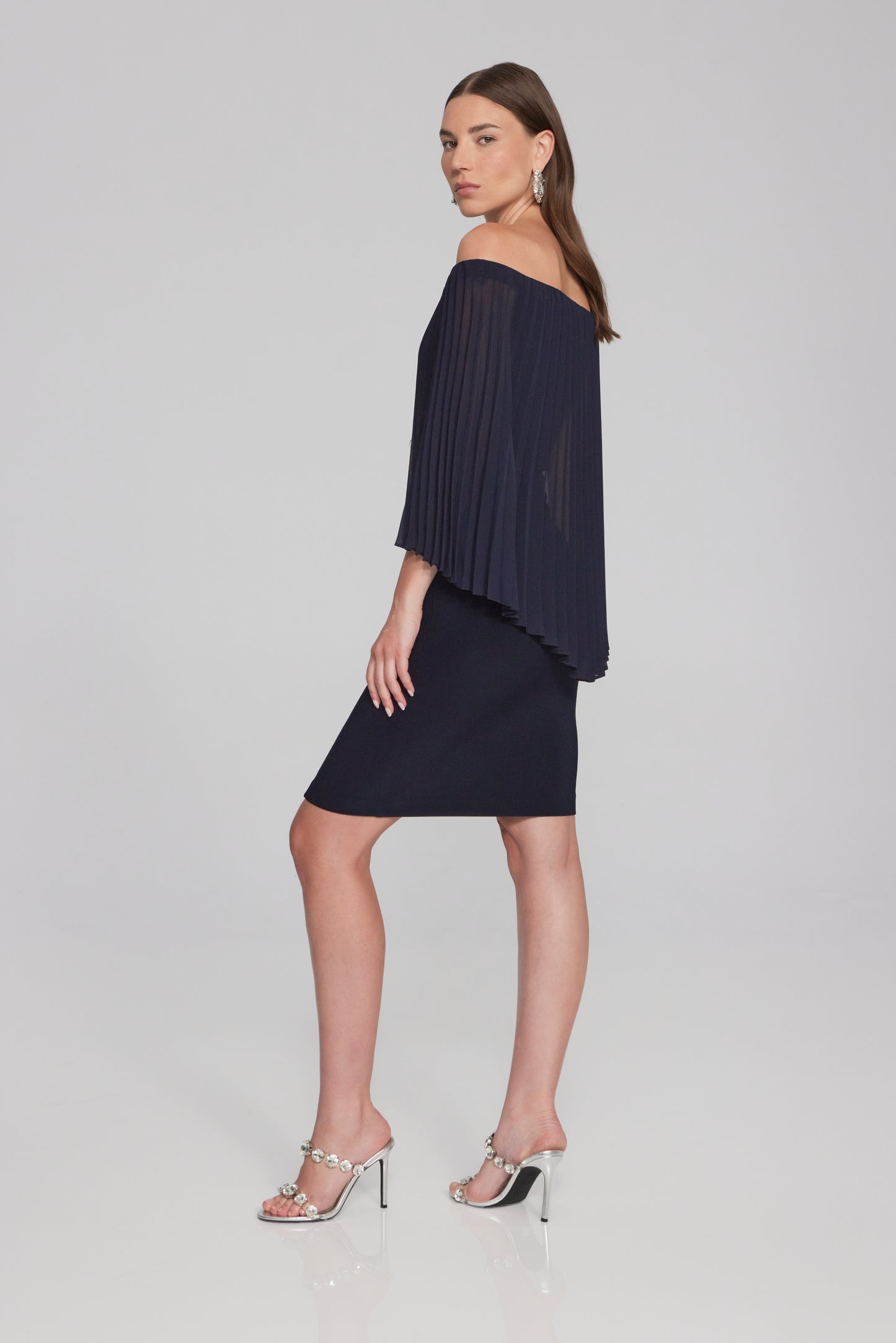 
                  
                    Joseph Ribkoff Spring  2024 -241781-Dress-Midnight Blue - The Coach Pyramids
                  
                