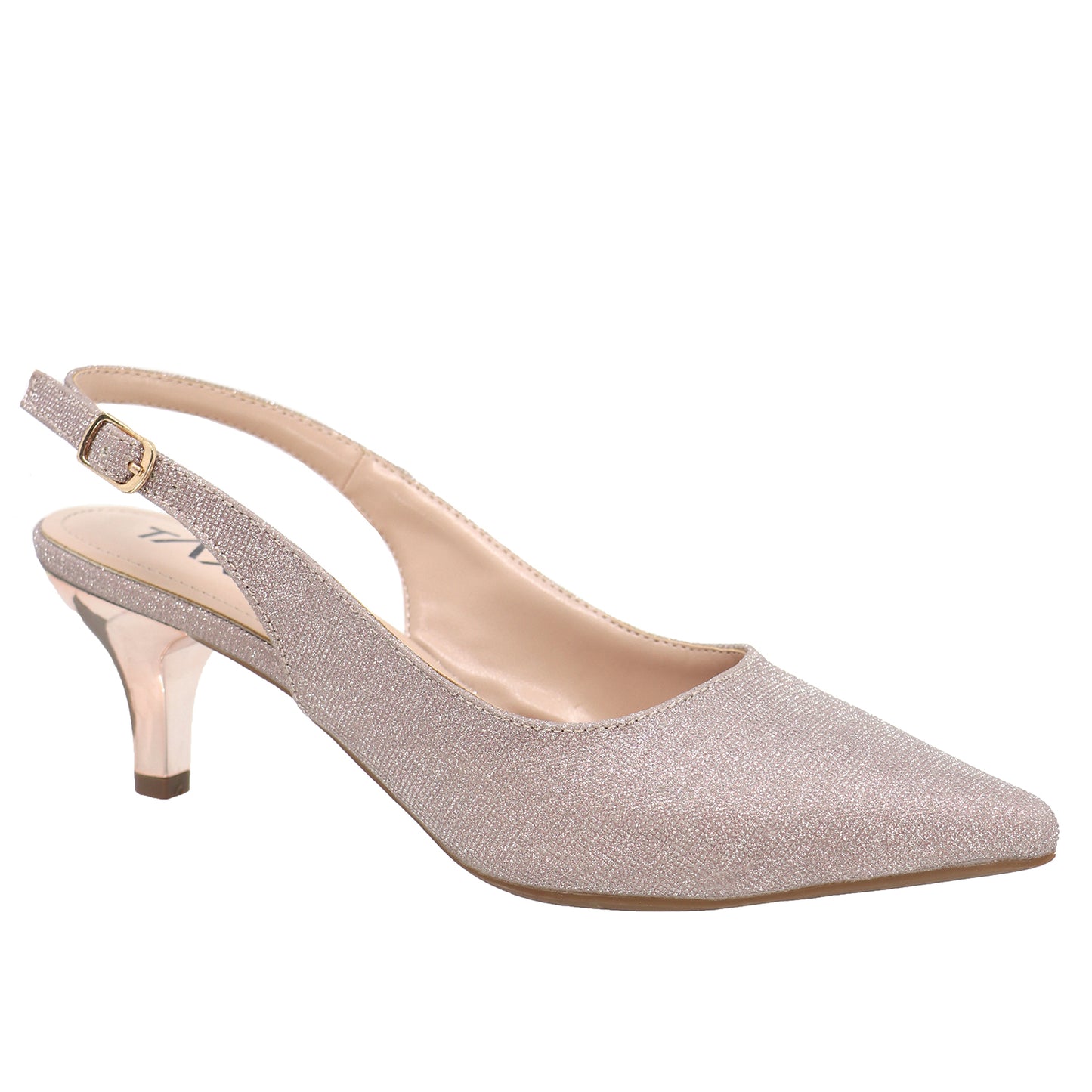 Shoe Max Spring/Summer-2025-S25-Sylvie Taxi-Leather Shoes-Rose Gold - The Coach Pyramids