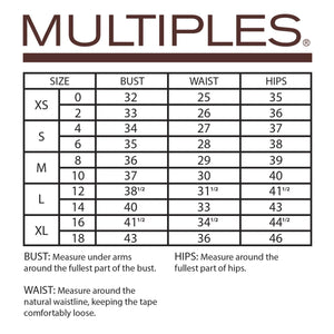 Multiples-Spring/Summer 2025-M15506BM-Long Sleeve Button Front Plaid Shirt -Multi - The Coach Pyramids