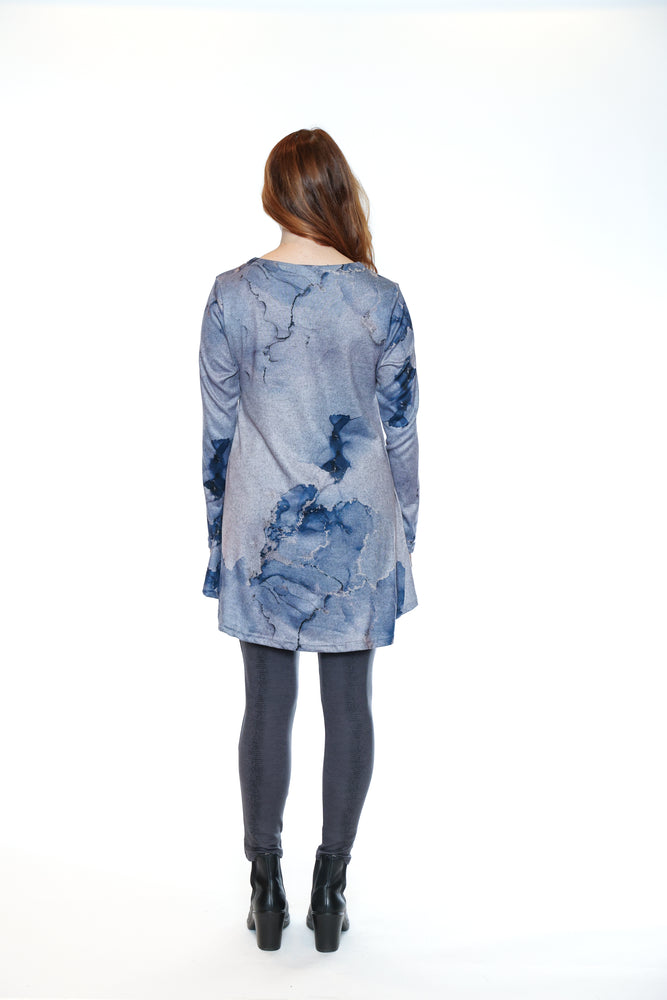 Joseph Ribkoff Printemps 2024 -241718-Robe-Gris/Multi