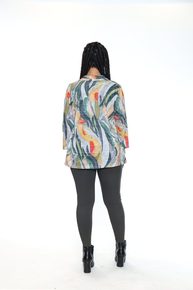 Joseph Ribkoff Printemps 2024 -241718-Robe-Gris/Multi