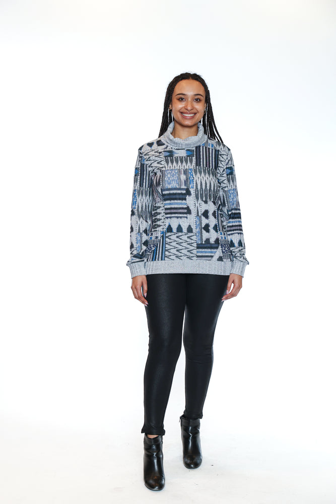Joseph Ribkoff Printemps 2024 -241718-Robe-Gris/Multi