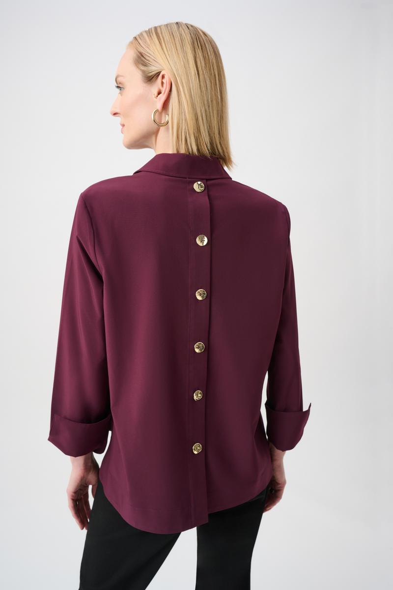 Joseph Ribkoff Fall 2026-263928-4539-Top-Elderberry - The Coach Pyramids