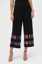 Joseph Ribkoff Summer 2025-252051-178-Pant-Black/Multi