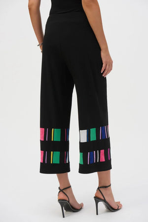 Joseph Ribkoff Summer 2025-252051-178-Pant-Black/Multi