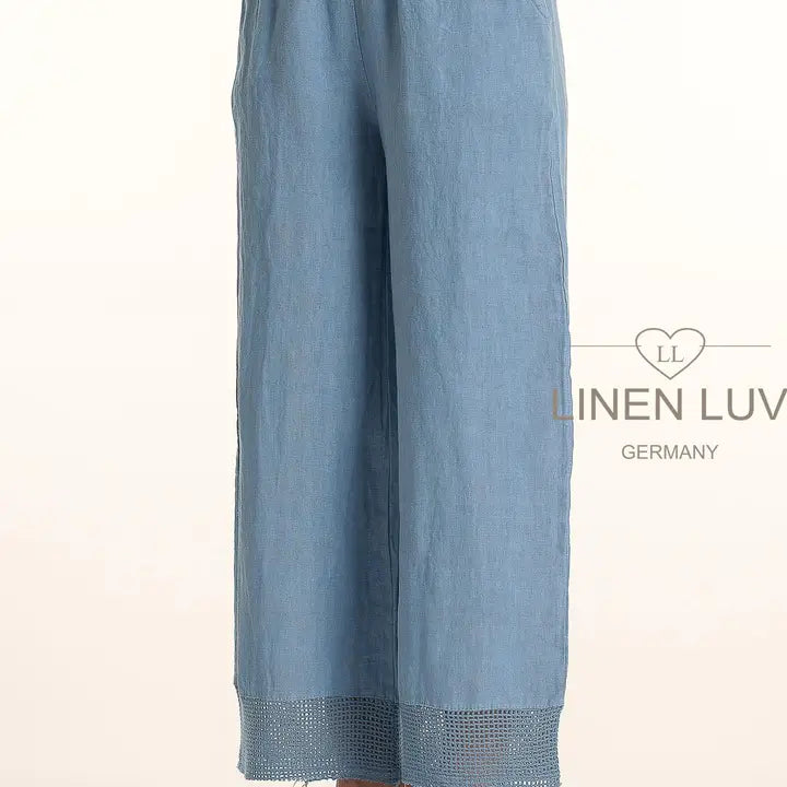 Linen Luv-PT840-56-French Linen Pant-Jeans - The Coach Pyramids