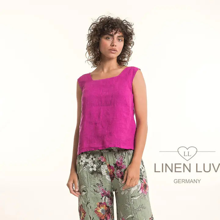 Linen Luv-TP1677-136-French Top -Orchidea - The Coach Pyramids