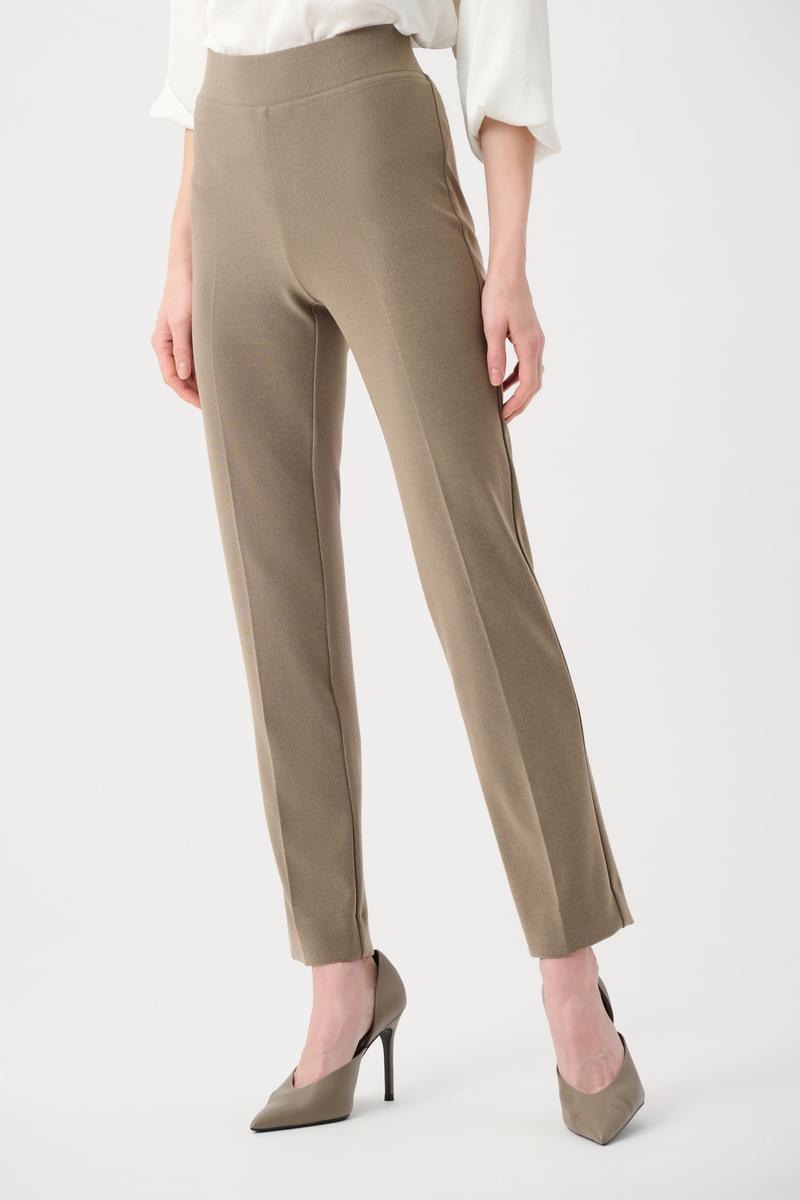 Joseph Ribkoff Fall 2026-253295F26-4300-Pant-Taupe Melange - The Coach Pyramids