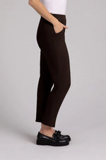 Sympli Fall 2024-27287A-NU Hepburn Ankle Pant-Chocolate