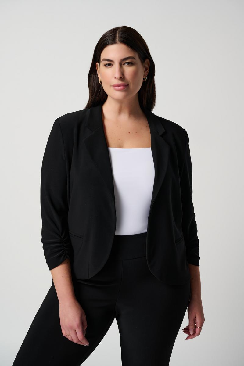 Joseph Ribkoff Fall 2026-143148CO-11-Cover Up-Black (Copy) - The Coach Pyramids
