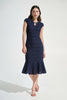 Joseph Ribkoff-262703-2166-Dress-Midnight Blue - The Coach Pyramids