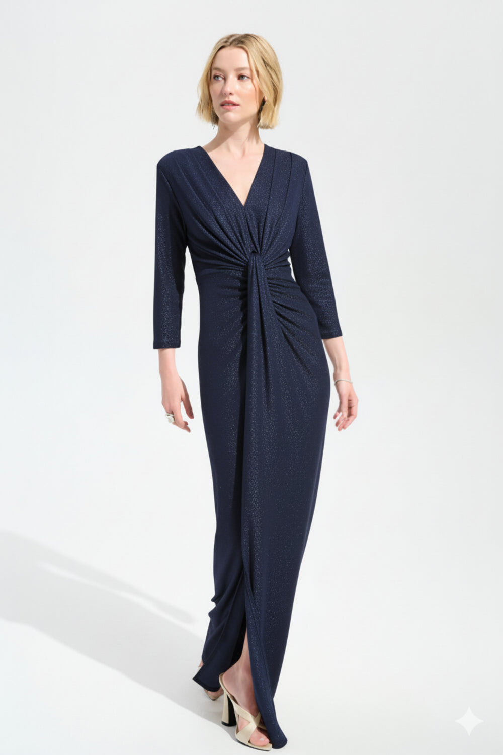 Joseph Ribkoff-261743-51-Dress-Navy - The Coach Pyramids