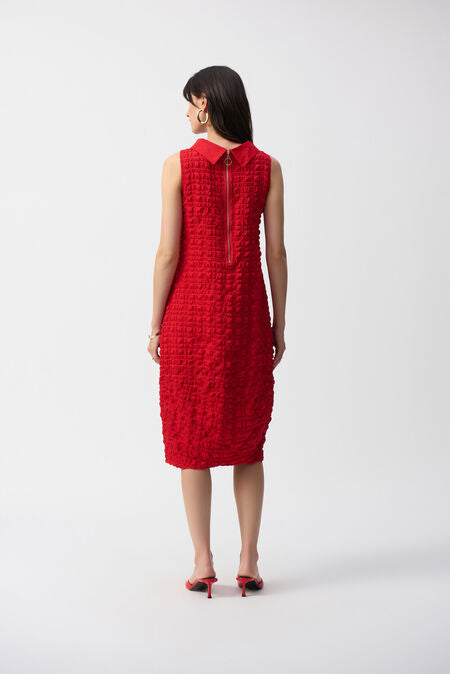 Joseph Ribkoff Fall 2025-241204S25-4209-Dress-Radiant Red - The Coach Pyramids