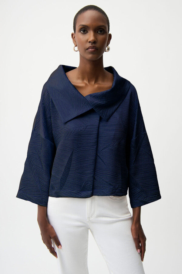 Joseph Ribkoff-261241-2166-Jacket-Midnight - The Coach Pyramids