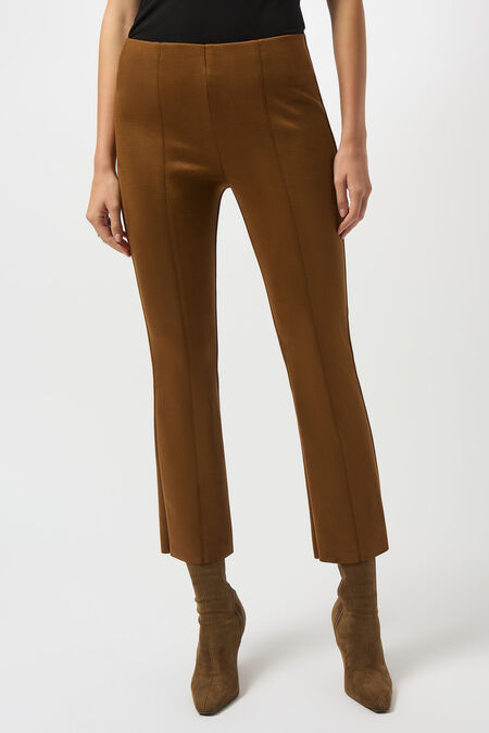 Joseph Ribkoff Winter2025-243178F25-15-Pant-Brown - The Coach Pyramids