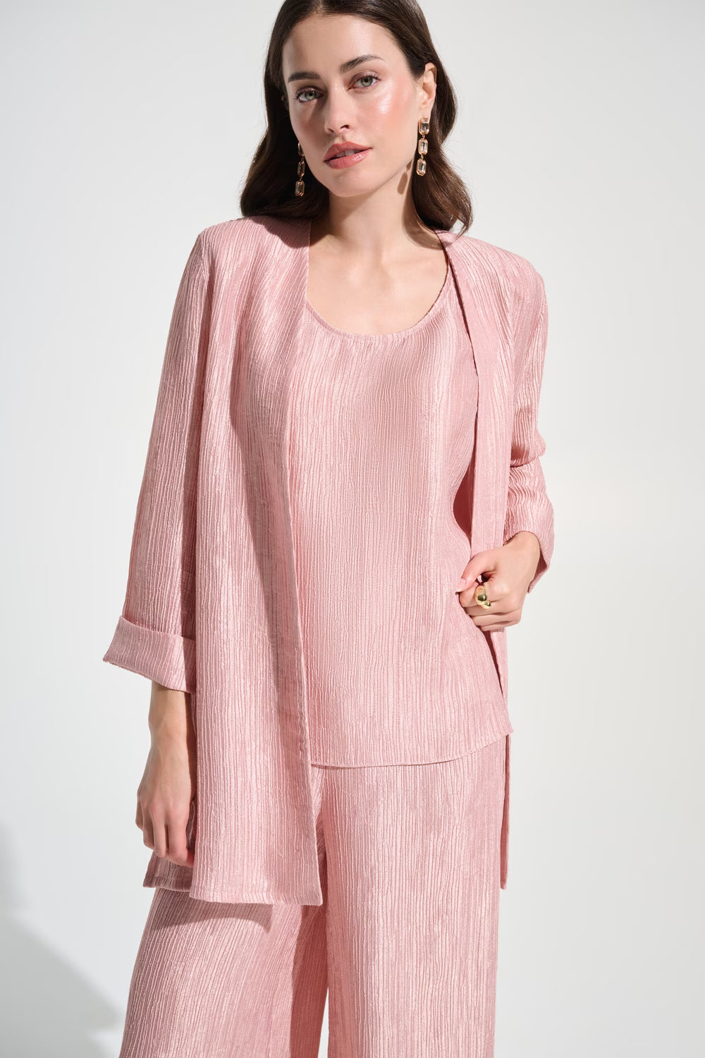 Joseph Ribkoff-262720-2166-Cover Up-Midnight Blue - The Coach Pyramids