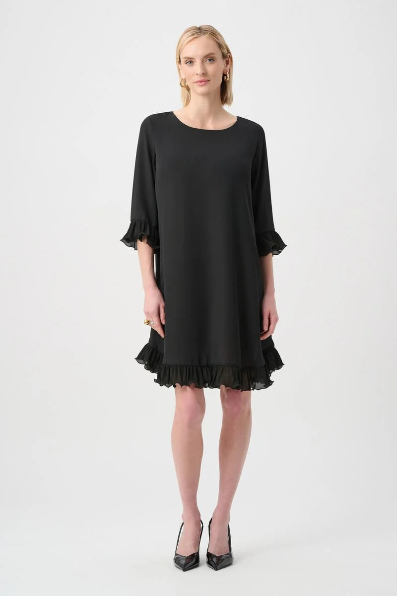Joseph Ribkoff Fall 2026-263189-11-Dress-Black - The Coach Pyramids