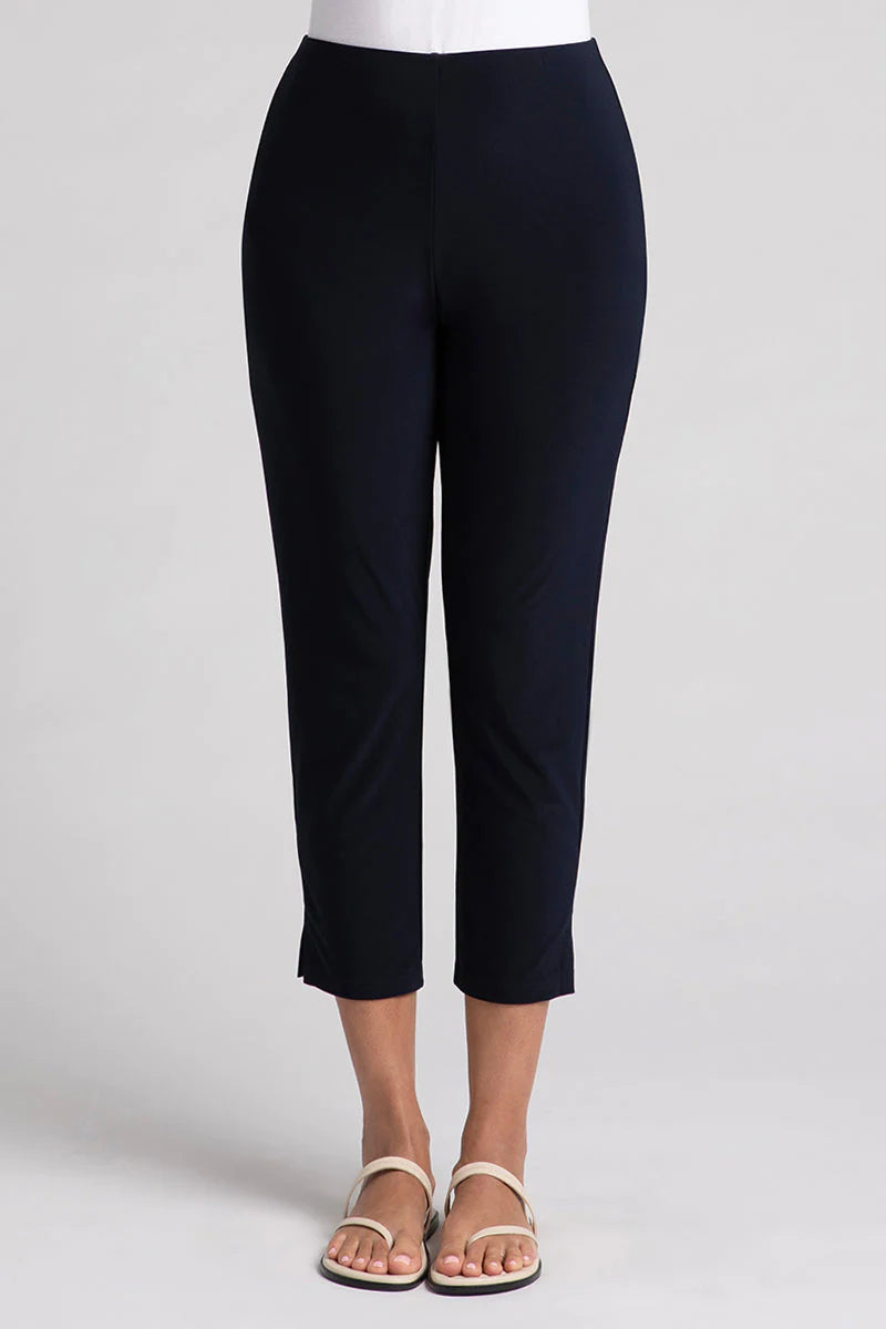 Sympli Spring/Summer 2024-2748A-Narrow Ankle Pant-Navy - The Coach Pyramids
