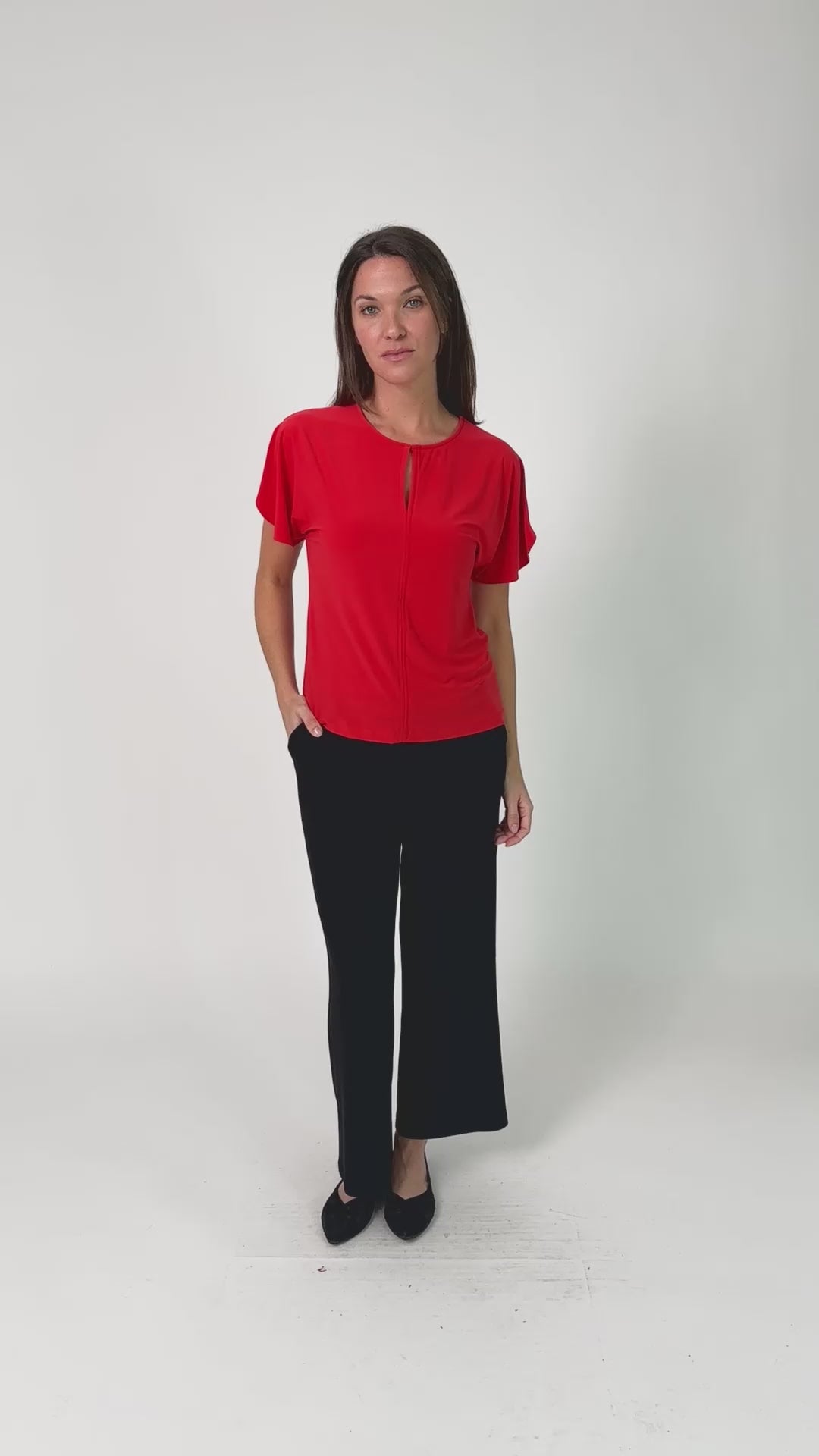 Frank Lyman-266022-Knit Top-Periwinkle