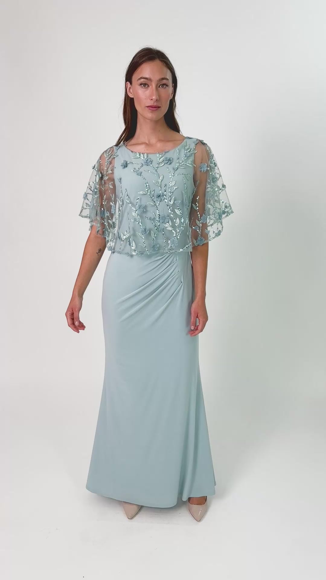 Frank Lyman-268175-Knit Dress-Ink