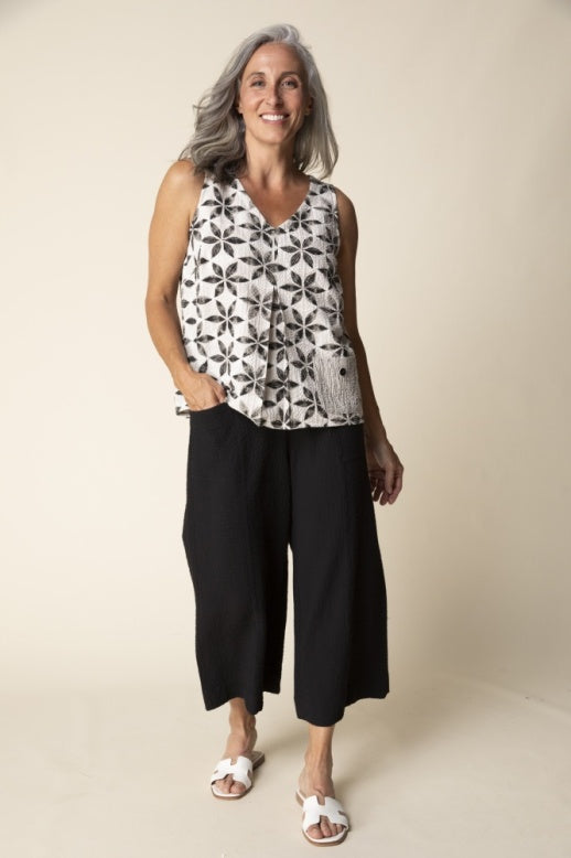 Habitat-H21602S6-Pleat Tank-Willow - The Coach Pyramids