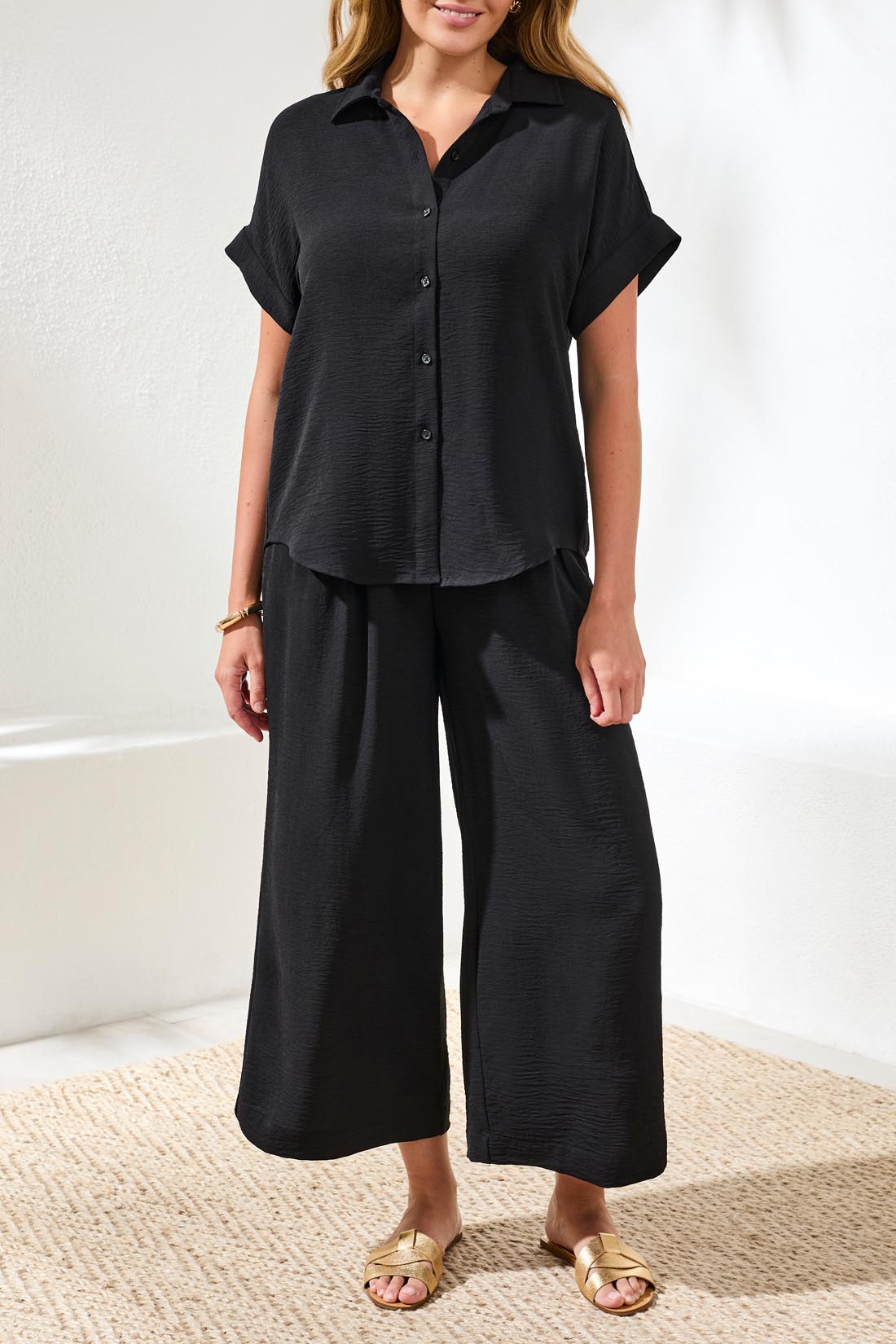 Tribal S/S Shirt-6061O-0002-Black - The Coach Pyramids