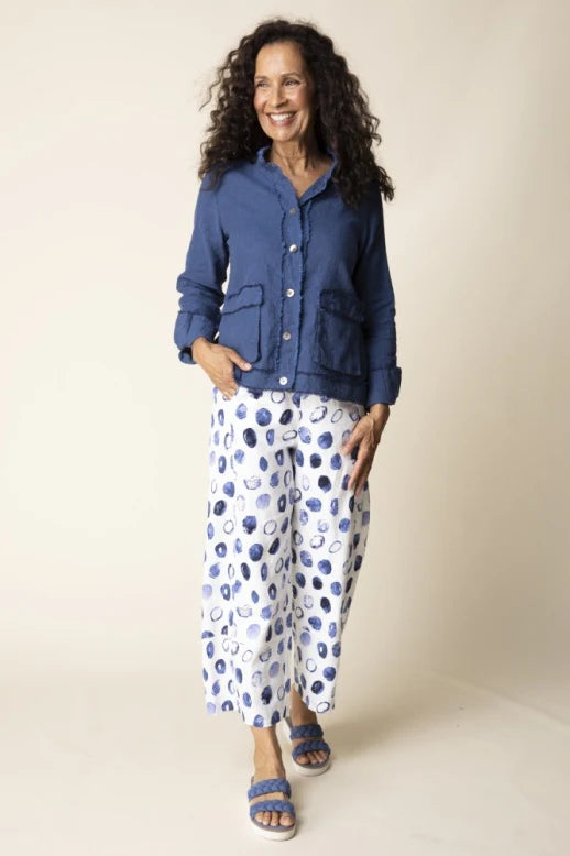 Habitat-H41552S6-Summer Breeze Jacket-Navy - The Coach Pyramids