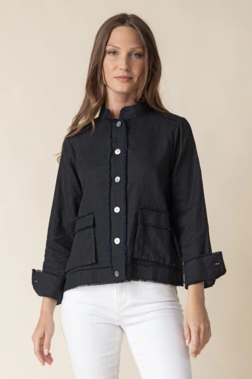 Habitat-H41552S6-Summer Breeze Jacket-Black - The Coach Pyramids