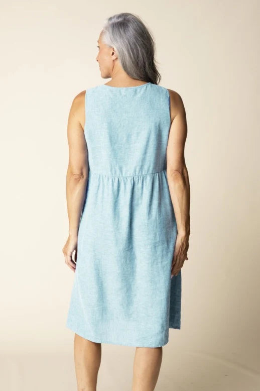 Habitat-H41582-Maya Dress-Corn Flower - The Coach Pyramids