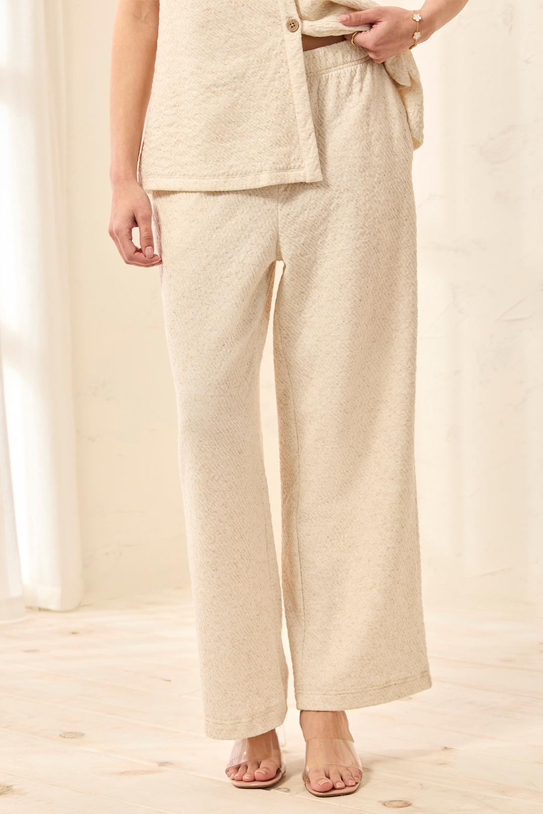 Tribal Pull On Ankle Pant-2495O-1821-Canvas - The Coach Pyramids