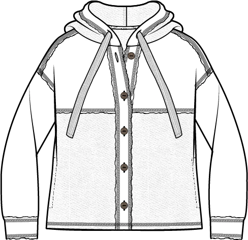 Habitat Escape-E26838-Cruising Hoodie-White - The Coach Pyramids