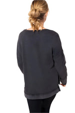 Habitat Escape Fall/Winter 2025-E26533F5-Boxy Crew Neck-Emerald - The Coach Pyramids