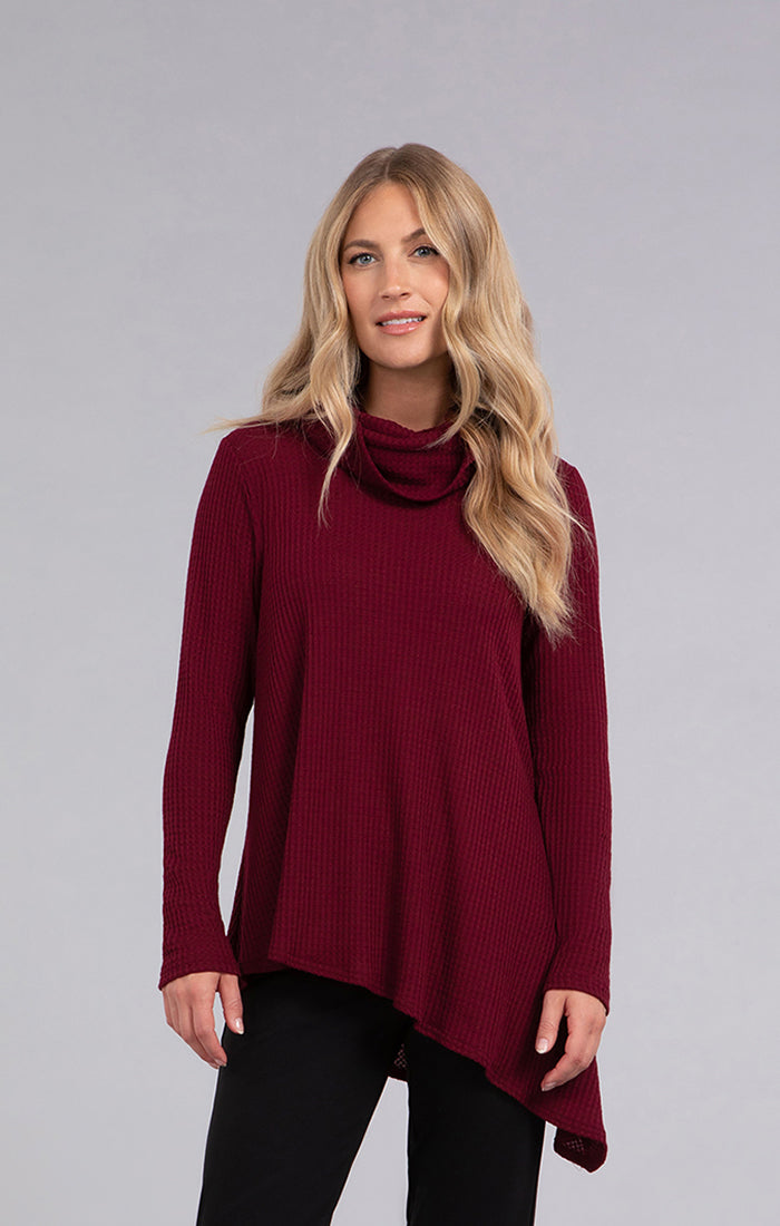 Sympli Summer/Spring 2023-K7317W-3-Sweater-Bloodstone - The Coach Pyramids