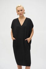 Joseph Ribkoff Summer 2025-252160-11-Dress-Black