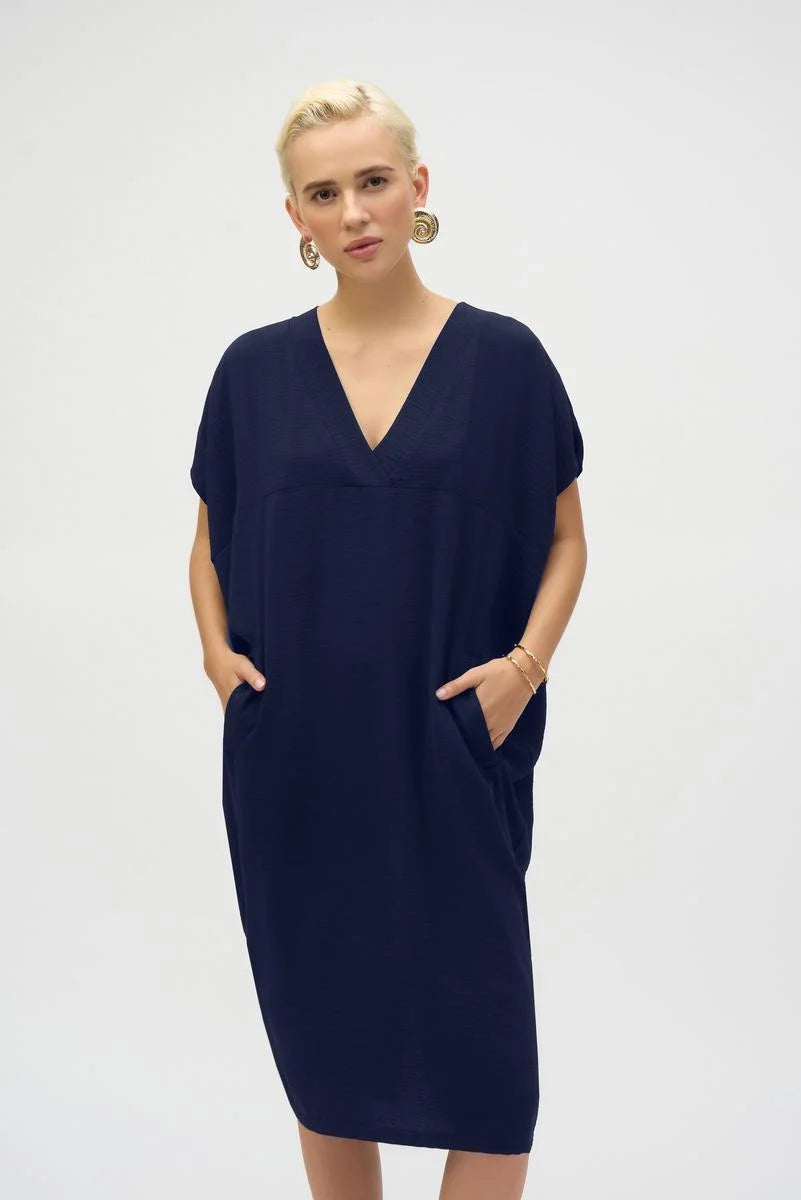 Joseph Ribkoff Summer 2025-252160-2166-Dress-Midnight Blue - The Coach Pyramids